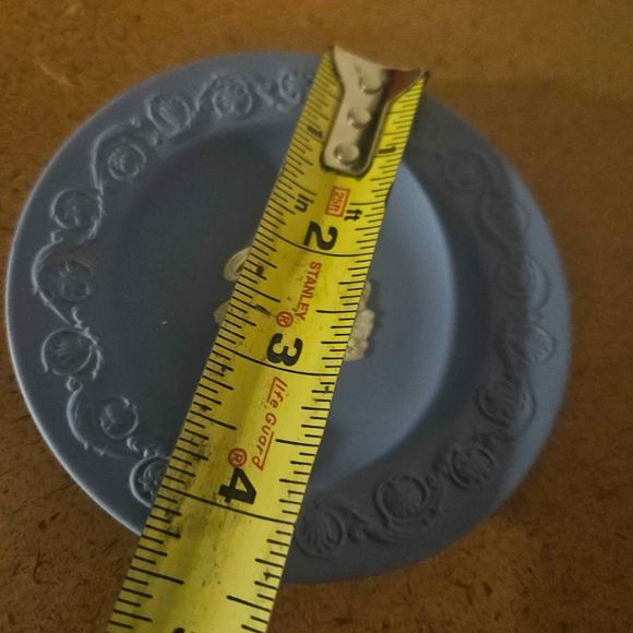 Wedgewood Blue Jasperware Trinket Dish - Picture 3 of 5